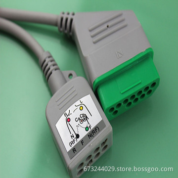 Nihon Kohden ECG Trunk Cable,6 lead